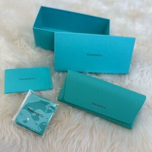 Tiffany & Co. Turquoise Eyewear Case Collection NEW